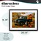 Stupell Industries Autumnal Farmland Collie Dog Framed Print Under Glass, design by Tom Crehan